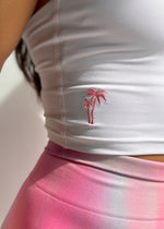 TOP / BRASSIÈRE TOUR DE COU - BLANC