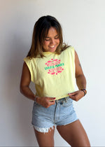 CROP TOP OVERSIZE "THE GOOD LIFE"