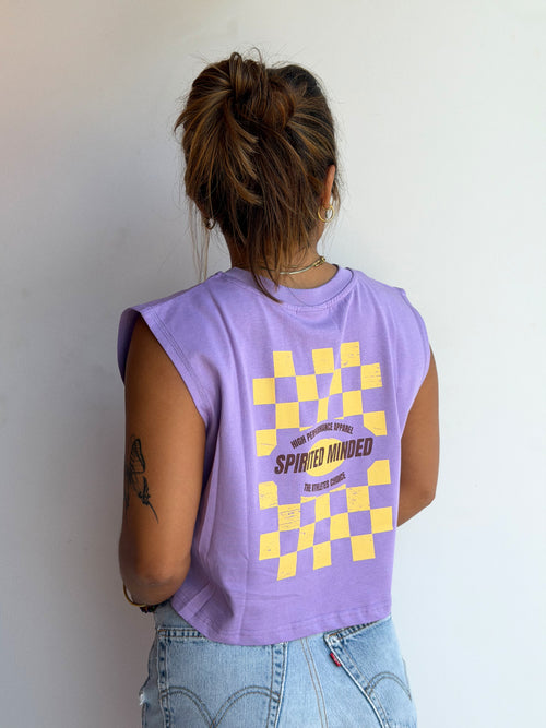 CROP TOP DÉBARDEUR 