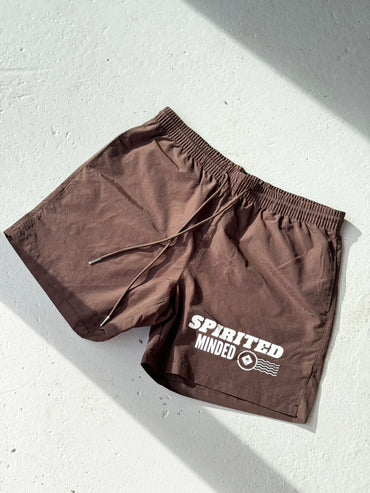 SHORT HOMME BROWN BANGERS