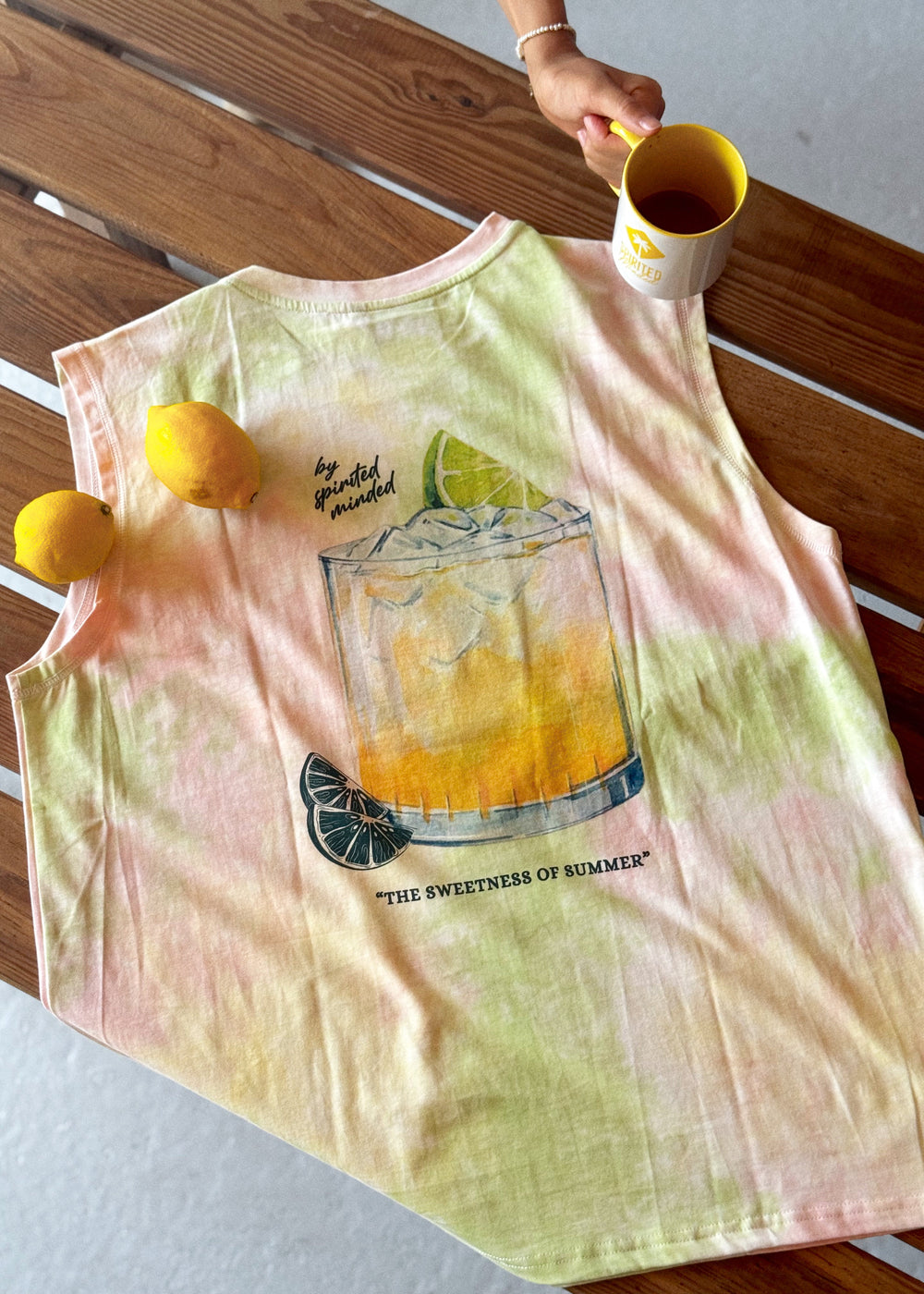 TANK OVERSIZE « LEMON CURD »