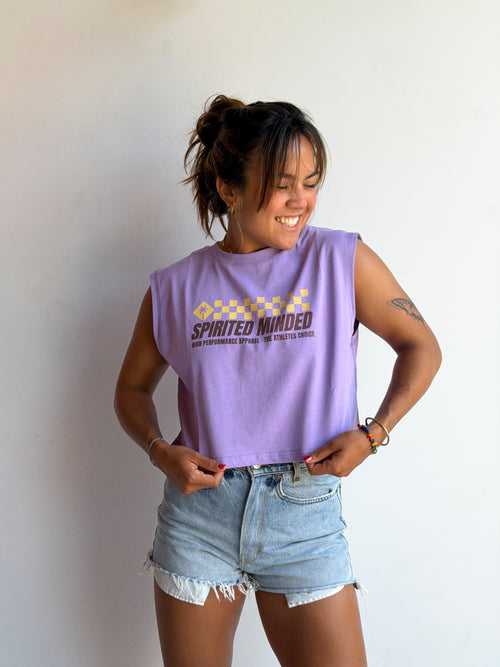 CROP TOP DÉBARDEUR 