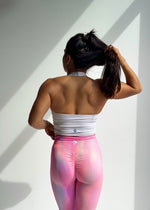 TOP / BRASSIÈRE TOUR DE COU - BLANC