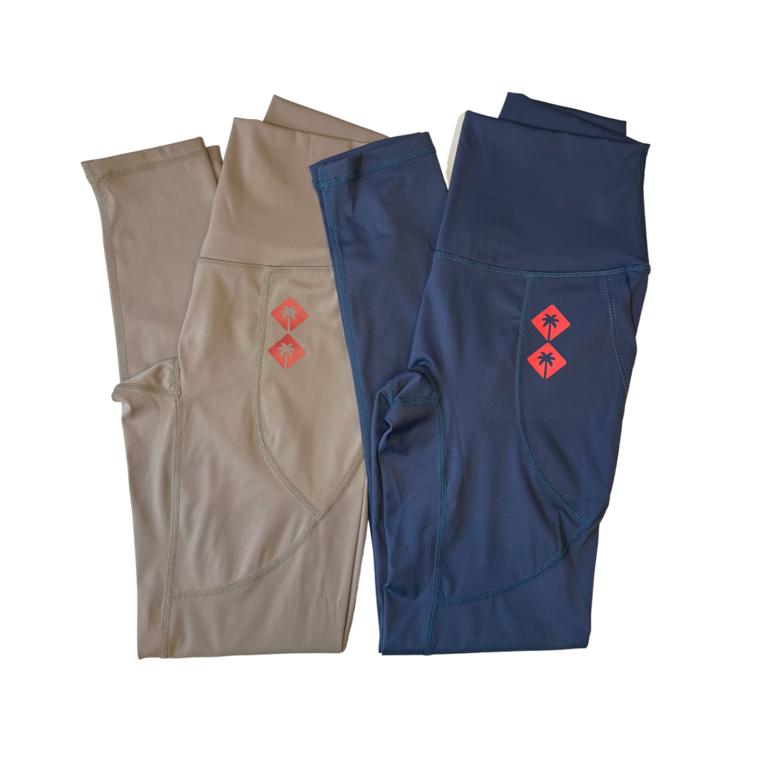 LEGGING POCKET - BLEU